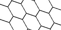 interconnected hexagons